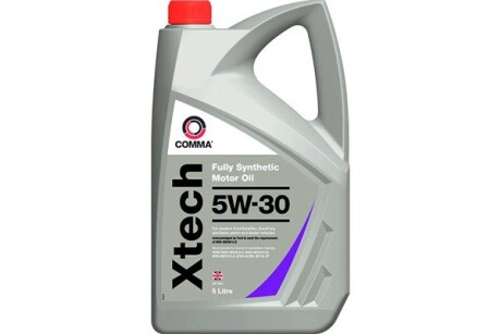 XTC5L Моторное масло Comma Xtech 5W-30 синтетическое 5 л COMMA подбор по vin на Brocar