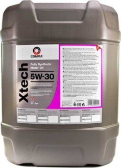 XTC20L Моторное масло Comma Xtech 5W-30 синтетическое 20 л COMMA подбор по vin на Brocar
