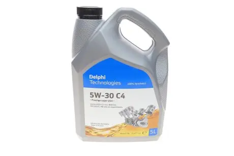 28236325 Олива Prestige Super Plus C4 5W30 (5L) DELPHI підбір по vin на Brocar