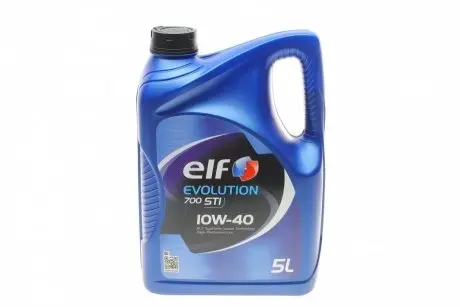 216667 Олива 10W40 Evolution 700 STI (5L) ELF підбір по vin на Brocar