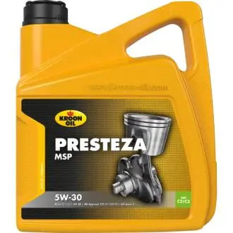 35137 Моторное масло Kroon Oil Presteza MSP 5W-30 синтетическое 4 л KROON OIL подбор по vin на Brocar