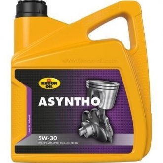 34668 Моторное масло Kroon Oil Asyntho 5W-30 синтетическое 4 л KROON OIL підбір по vin на Brocar