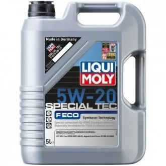 3841 Моторне масло Liqui Moly Special Tec F Eco 5W - 20 синтетичне 5 л LIQUI MOLY підбір по vin на Brocar