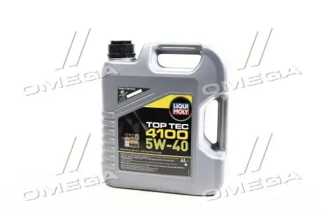 7547 Олива моторна Top Tec 4100 5W-40 4л LIQUI MOLY підбір по vin на Brocar