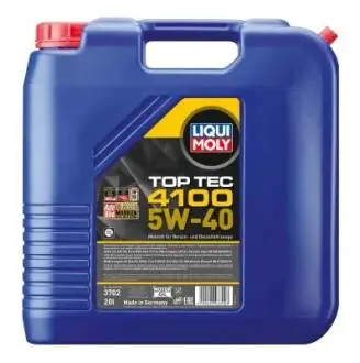 3702 Моторна олія Liqui Moly Top Tec 4100 5W-40 синтетична 20 л LIQUI MOLY підбір по vin на Brocar