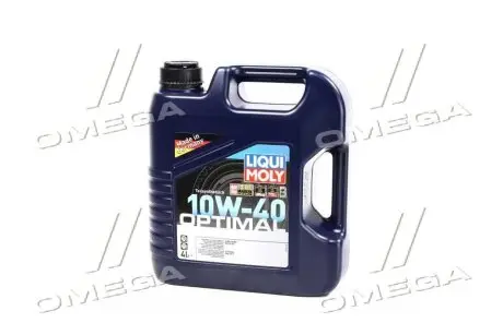 3930 Олива 10W40 Optimal (4L) (MB 229.1) LIQUI MOLY підбір по vin на Brocar