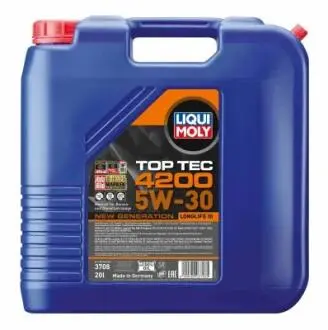 3708 Моторна олія Liqui Moly Top Tec 4200 5W-30 синтетична 20 л LIQUI MOLY підбір по vin на Brocar