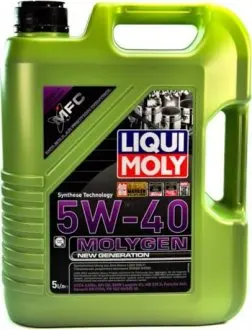 9055 Олива моторна Molygen New Generation 5W-40 5л LIQUI MOLY підбір по vin на Brocar