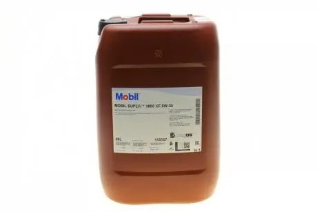 150941 Олива 5W30 Super 3000 XE (20L) MOBIL підбір по vin на Brocar