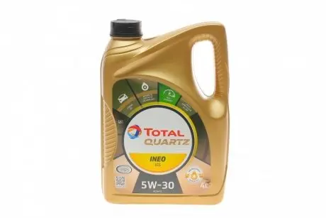 216635 Олива 5W30 Quartz INEO ECS (4L) TOTAL підбір по vin на Brocar