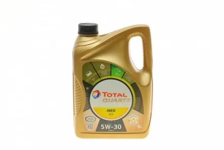 216634 Масло 5W30 Quartz INEO ECS (5Л) TOTAL підбір по vin на Brocar