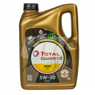 183199 Моторное масло Total Quartz 9000 Future NFC 5W-30 синтетическое 5 л TOTAL подбор по vin на Brocar