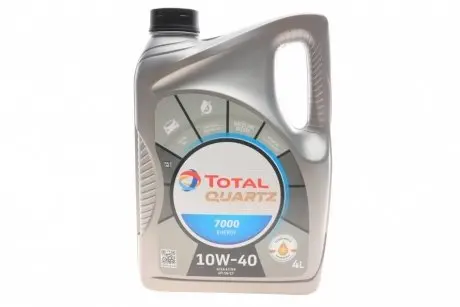 216679 Олива 10W40 Quartz 7000 Energy (4L) TOTAL підбір по vin на Brocar