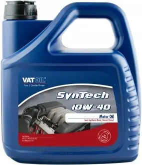 50029 Моторне масло Vatoil SynTech 10w-40 Напівсинтетичне 4 л VATOIL підбір по vin на Brocar