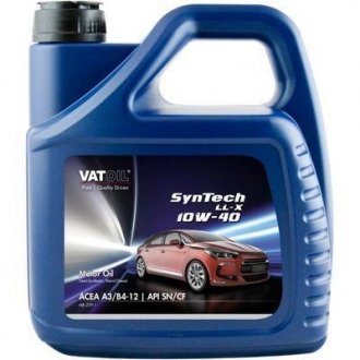 50426 Моторное масло Vatoil Syntech LL-X 10W-40 полусинтетическое 4 л VATOIL подбор по vin на Brocar