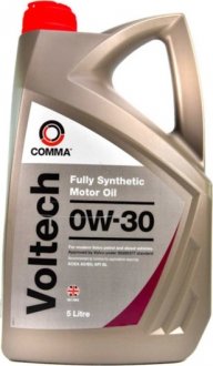 VTC5L Моторное масло Comma Voltech 0W-30 синтетическое 5 л COMMA подбор по vin на Brocar