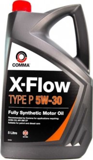XFP5L Моторное масло Comma X-Flow Type P 5W-30 синтетическое 5 л COMMA подбор по vin на Brocar