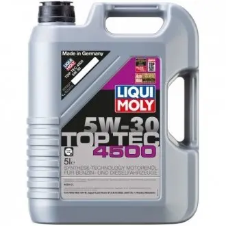 2318 Моторна олія Liqui Moly Top Tec 4500 5W-30 напівсинтетична 5 л LIQUI MOLY підбір по vin на Brocar