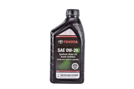 002790WQTE Моторное масло Toyota / Lexus / Daihatsu Synthetic Motor Oil 0W-20 синтетическое 1 л Toyota / Lexus підбір по vin на Brocar