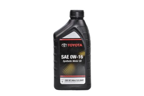 0027916QTE Масло SAE 0W16 (1Л) Toyota / Lexus подбор по vin на Brocar