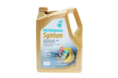 18135019 Масло SYNTIUM 5000 AV 5W-30 SN (5L) PETRONAS підбір по vin на Brocar