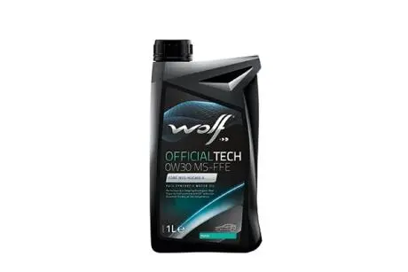 8333712 Моторное масло Wolf Officialtech MS-FFE 0W-30 синтетическое 1 л WOLF подбор по vin на Brocar