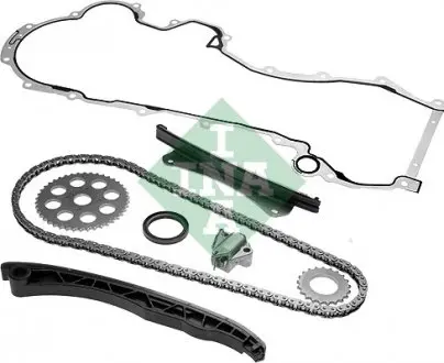 559002830 Комплект ланцюга ГРМ Fiat Doblo 1.3 D Multijet/JTD 16V, 04- (повний к-кт) INA підбір по vin на Brocar