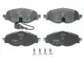Колодка торм. диск. SKODA OCTAVIA 1.2-2.0TDI 2012-,VW GOLF VII 1.2-2.0TDI 2012- передн. (пр-во TRW) GDB1956