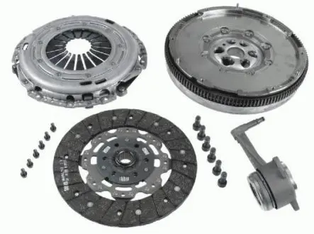 2290601009 Сцепление+маховик AUDI A3, SEAT ALTEA XL, SKODA SUPERB II, VW PASSAT 1.616V-2.0TDI03- (Пр-во SACHS) SACHS підбір по vin на Brocar