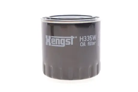 H335W Фільтр масляний двигуна NISSAN NAVARA 3.0 DCI 10-, RENAULT MEGANE III 1.9 DCI 08- (вир-во HENGST) HENGST FILTER підбір по vin на Brocar