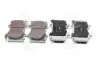 5002205 Колодки тормозные дисковые передние MITSUBISHI PAJERO, TOYOTA Land Cruiser Prado II (пр-во ASHIKA) ASHIKA підбір по vin на Brocar