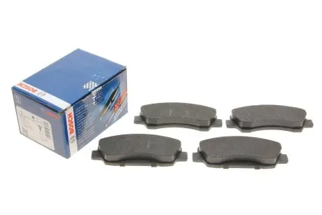 0986494713 Колодка торм. диск. CITROEN C4 CACTUS 1.2 2014-,PEUGEOT 308 II 1.2 1.6 2013- передн. (пр-во Bosch) BOSCH подбор по vin на Brocar