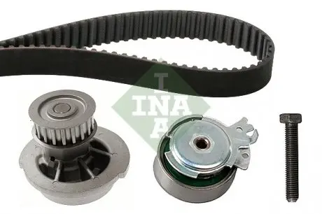 530000432 Комплект ГРМ + помпа Daewoo Lanos 1.4/1.5 97- INA підбір по vin на Brocar