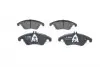 0986494263 Колодки тормозные (передние) MB C-class (W204/C205) 07-/E-class (W212/C207) 09-16/SLK (R172)/CLS 11- BOSCH підбір по vin на Brocar