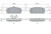 0986494661 Колодки тормозные (передние) Dacia Logan/Renault Clio 12- BOSCH підбір по vin на Brocar
