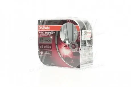 66340XNLHCB Автолампа Osram 66340XNLHCB Xenarc Night Breaker Laser D3S PK32d-5 35 W прозрачная OSRAM підбір по vin на Brocar