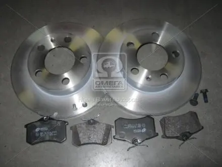 826301 Комплект тормозной задн. SEAT TOLEDO 02-,SKODA FABIA. OCTAVIA 97-, GOLF 97- (пр-во REMSA) REMSA подбор по vin на Brocar