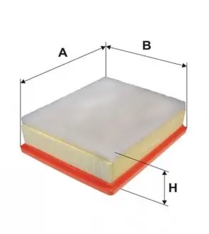 WA9798 Фільтр повітряний WIX FILTERS підбір по vin на Brocar