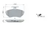 0986494010 Колодка торм. диск. SEAT CORDOBA (6K2/C2), IBIZA II (6K1), VW GOLF II передн. (пр-во Bosch) BOSCH підбір по vin на Brocar