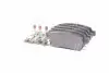 0986494384 Колодки тормозные (задние) Renault Fluence/Megane/Scenic 08- BOSCH підбір по vin на Brocar