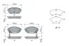 0986494676 Колодки гальмівні (передні) Toyota Auris 12-18/Corolla 13-18 BOSCH підбір по vin на Brocar