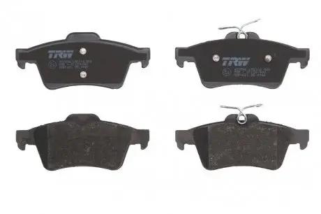 GDB1621 Колодка торм. диск. FORD FOCUS, MAZDA 3,5, OPEL VECTRA C, RENAULT LAGUNA задн. (пр-во TRW) TRW подбор по vin на Brocar