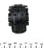 1005110014 Втулка стабілізатора (заднього) VW Golf V/Passat/Touran/Skoda Octavia/Seat Leon 03- (d=22mm) MEYLE підбір по vin на Brocar
