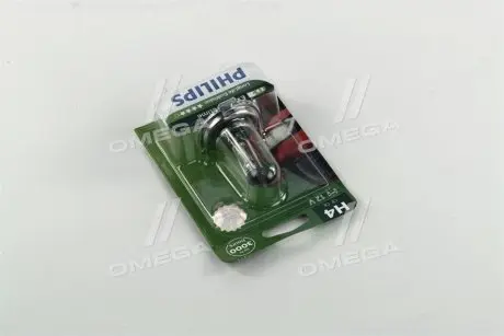 12342LLECOB1 Автолампа Philips 12342LLECOB1 LongLife EcoVision H4 P43t-38 55 W 60 W прозрачная PHILIPS підбір по vin на Brocar