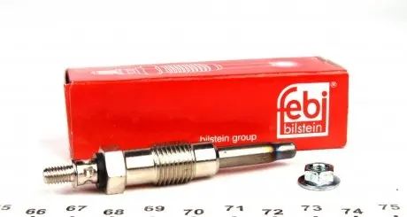 15960 Свічка розжарювання Citroen Jumper/Fiat Scudo/Peugeot Partner 1.9/2.5 D/TD -98 (11V) FEBI BILSTEIN підбір по vin на Brocar