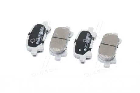 5102229 Колодки тормозные дисковые задние Toyota AVALON -07; CAMRY 01-; SOLARA 03- (пр-во ASHIKA) ASHIKA подбор по vin на Brocar