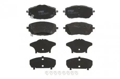 GDB3598 Колодки гальмівні (передні) Toyota Auris II/Corolla 12- (Bosch) TRW підбір по vin на Brocar