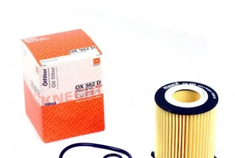 OX982D Фільтр масляний MB E-class (W212/A207)/C-class (W204/W205) 2.0i 11- MAHLE / KNECHT підбір по vin на Brocar
