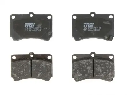 GDB1024 Колодка торм. диск. MAZDA 323 C IV (BG), 323 C V (BA), 323 F IV (BG) передн. (пр-во TRW) TRW подбор по vin на Brocar