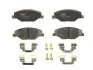 Колодка торм. диск. SKODA FABIA 1.2-1.6 2007-2014, VW POLO 1.6 2010- передн. (пр-во TRW) GDB2027